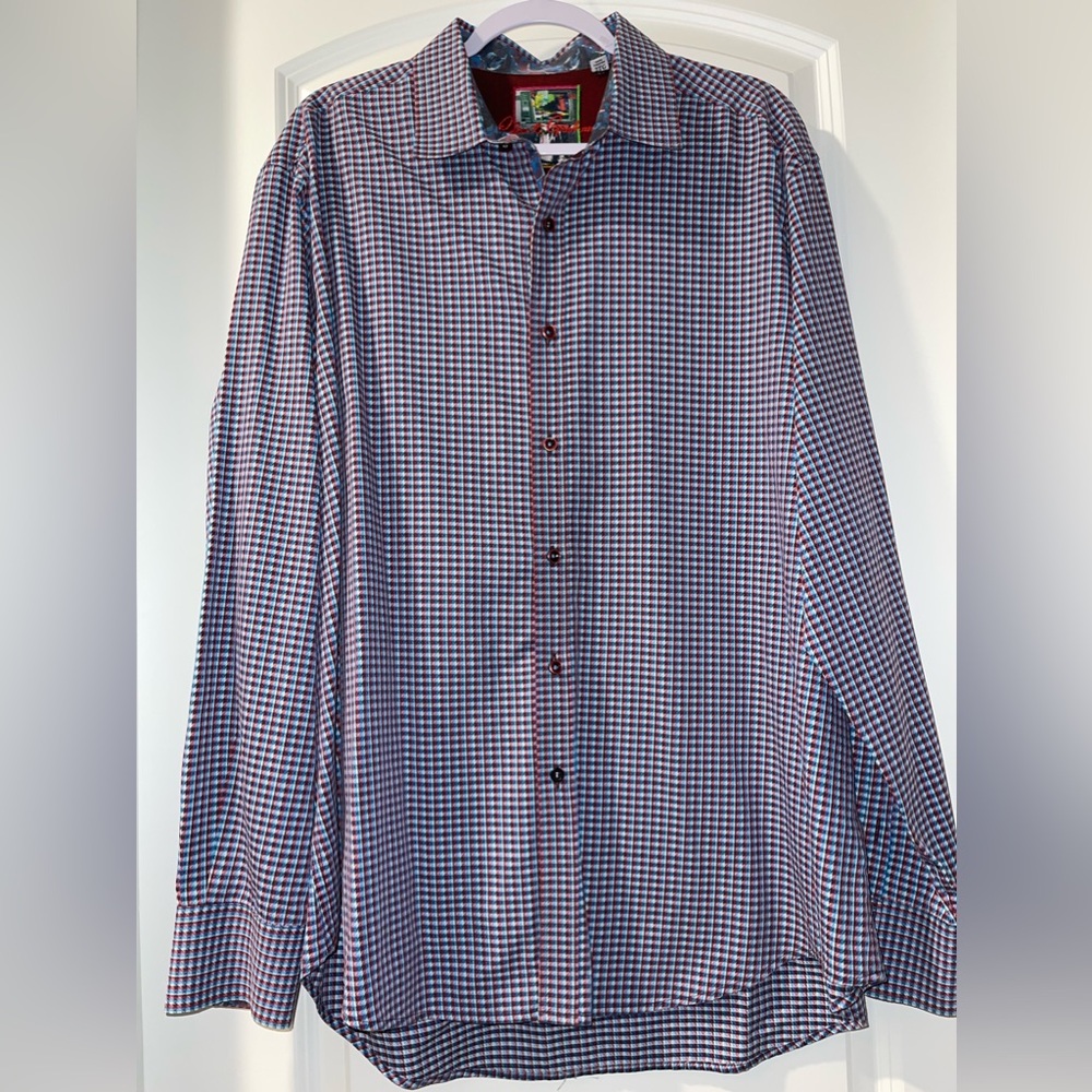 Robert‎ Graham Mens Button Down Shirt Size 2XL